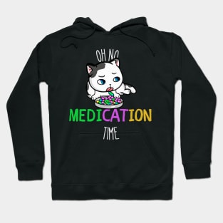 Funny Medication, Funny Cat Medication Hoodie